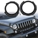 thumbnail image 2 of 7 Inch Round Headlight Mounting Retaining Bracket Ring Set With Headlight Metal Ring For Wrangler Jk 2007-2017, 2 of 5