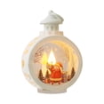 thumbnail image 2 of sunsanly Christmas Vintage Night Light Battery Operated LED Candle Lantern Light Up Santa Claus Snowman Lamp Table Ornament for Home Party Decoration, 2 of 8