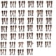 thumbnail image 4 of Minnieouse Medias negras Varios patrones Aniversario Misterioso Fishnet Cintura alta Cosplay Prop Medias Panty-hose para niña 6035 Type3 NO3, 4 of 6