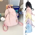 thumbnail image 1 of Xihbxyly Oferta Del Día Prime Today Mochila de Color Estilo Preppy de Verano Ins para Mujer, Mochila Pequeña Que Combina con Todo, Mini Mochila de Viaje, 1 of 7