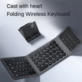 thumbnail image 4 of Teclado Teclado Plegable Con Panel Táctil Teclas De Tamaño Completo Portátil De Viaje Tamaño De Bolsillo Plegable 3 Trackpad Grande Para Computadora Portátil PC Tablet, 4 of 7
