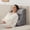 Velvet-Adjustable 9&12 Inch + 2 Head Pillow, variant on Wedge Pillow Set White/Brown Adjustable 9&12 Inch + 1 Head Pillow, Bed Sleeping Incline Support