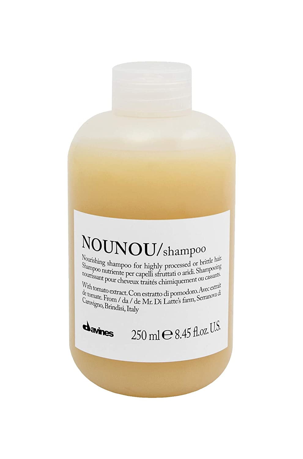 Davines Nounou Nourishing Illuminating Shampoo For Color-Treated Hair, 8.45 Oz