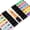 12 Pastel Colors, variant on Highlighter, Chisel Tip Marker Pen, AP Certified, Assorted Colors, Water Based, Quick Dry (6 Candy Colors)