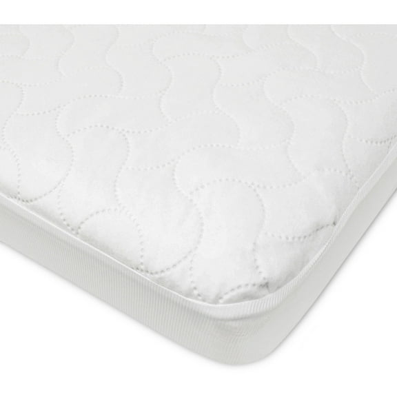 American Baby Company Waterproof Fitted Pack and Play Mattress Protector 39" x 27" - Quilted, Noiseless, Soft & Breathable Playpen and Pack n Play Mattress Cover