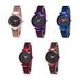 thumbnail image 3 of Inteprter Reloj Star Sky para mujer, correa de malla, de cuarzo analógico para novia, reloj de pulsera, regalo de vacaciones Type9 NO9, 3 of 6