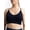 Navy, variant on Ribbed Bra With Adjustable Straps
