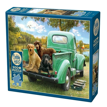 Let's Go Fishing 500 Pieces, Jigsaw Puzzle