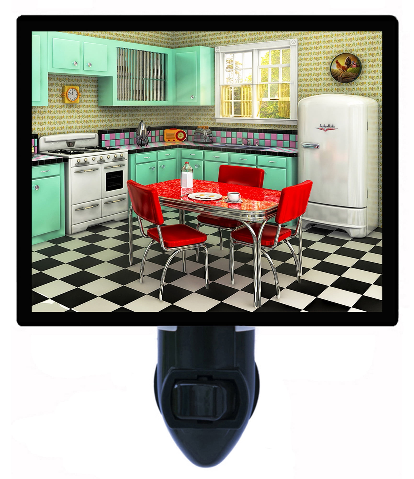Kitchen Decorative Photo Night Light Plus One Extra Free Switchable