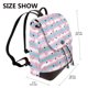 thumbnail image 2 of Fotbe Flamingo1 Mochila Bolso con Estampado para Mujer, Mochila Antirrobo de Nylon Impermeable, Bolsa Ligera de Hombro, 2 of 4