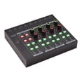 thumbnail image 1 of Mezclador de audio de 4 canales, amplificador de auriculares portátil, ligero, volumen ajustable, 1 of 8