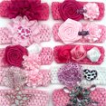 thumbnail image 1 of 30/50pcs Valentine's Day Pet Dog Bowties Necktie Elastic Band Pink Flowers Dogs Bow Tie Dog Accessories Bow Tie Pet Supplies ShopWise Round, 1 of 14