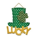 thumbnail image 2 of Designocracy 99753-M Lucky Hat Wooden Magnet, 2 of 2