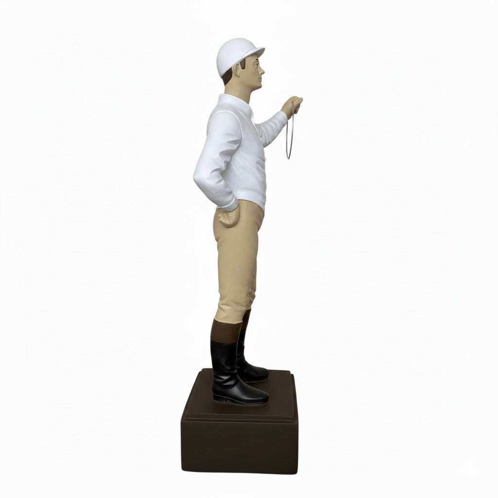 Betach Home Lawn Jockey Garden Statue - Thumbnail 2