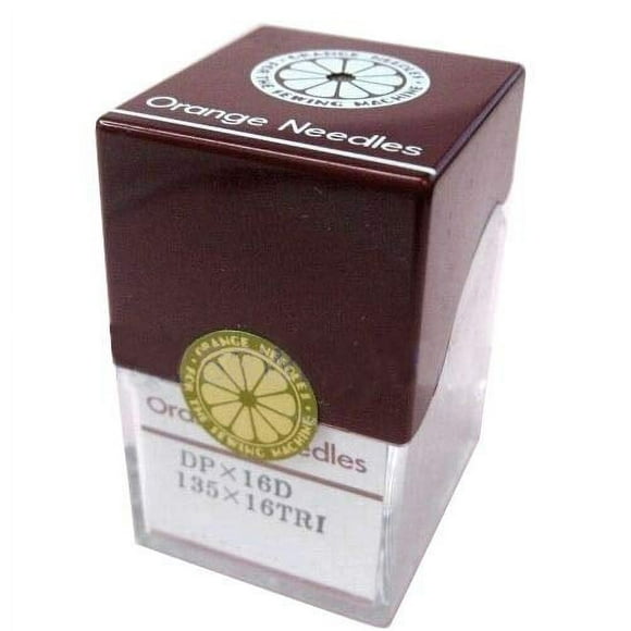 100 Orange DBX1 16X231 16X257 1738 Industrial Sewing Machine Needles (Size 14 (Metric 90))