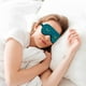 thumbnail image 3 of Antifaz para dormir Antifaz para dormir de seda supersuave y suave para almohada de ojos de viaje para mujeres, hombres, niños, 2 piezas y colores con 2 bolsas rosa + verde JAMW Sencillez, 3 of 5