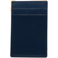 thumbnail image 1 of Ettinger Men's Card Leather Wallet - Blue / Yellow, 1 of 2