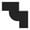 W Shape, variant on TISHITA Color Enhancement Barber Card Reusable Beard Line up Tool for Barber Styling W Shape