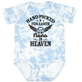 thumbnail image 3 of Inktastic Handpicked for Earth by My Nana in Heaven with Angel Wings Boys or Girls Baby Bodysuit, 3 of 5