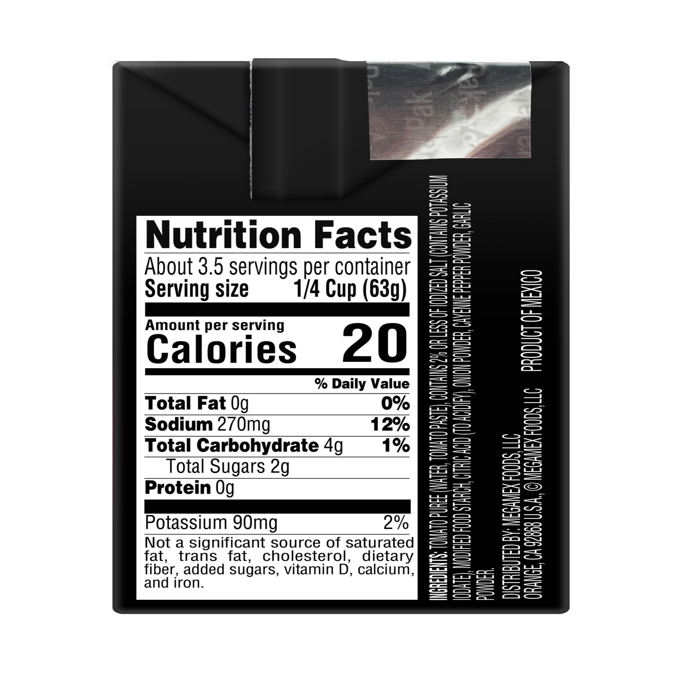 DEL FUERTE Seasoned Tomato Sauce, Shelf-Stable, 7.4 oz Plastic Box