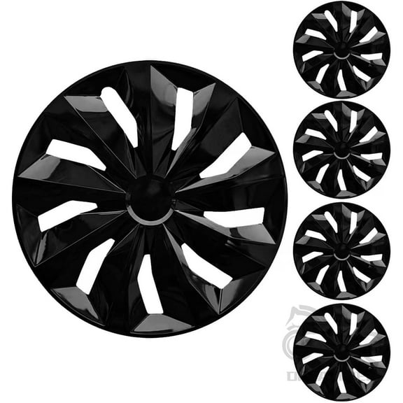 4PCS15 Inch Wheel Cover For Toyota/Ford/Chevy/Volkswagen Right Left Hubcaps Storm Style Wheel Cover Replacement Accessories