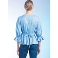 thumbnail image 4 of Simplicity Sewing Pattern 9748 - Misses' Top with Sleeve Variations, Size: H5 (6-8-10-12-14), 4 of 9