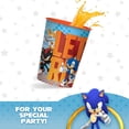 thumbnail image 3 of Sonic Hedgehog Plastic Party Cups Set - 8 Count, 16 oz Cup for Birthday Parties, 3 of 3