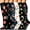 Black-White, variant on 6 Pairs of Women'S Compression Socks, Essential for The Office, Suitable for Sports, Running, Cycling, And Hiking. A Great Gift Choice for Various Occasions Like Sports, Work