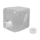 thumbnail image 3 of Jarra de agua plegable reutilizable, equipo de viaje, tanque de agua plegable versátil para mochileros, picnics, barbacoas 20L con grifo, 3 of 9