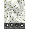 thumbnail image 7 of Sage Green Botanical Cloth Napkins Set of 4 Reusable Dinner Napkins, Retro Blossom Floral Wildflower Cocktail Napkin Washable Table Napkins for Wedding/Holiday Party/Baby Shower 20"x20", 7 of 7