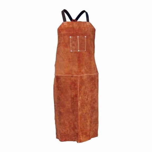 Tillman Welding Apron, Leather, 1.6 lb, 42 in Length, Brown, Universal 3842