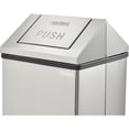 thumbnail image 4 of Global Industrial 24 Gallon Stainless Steel Swing Top Receptacle, 4 of 7