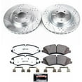 thumbnail image 3 of PowerStop Front Z36 Truck & Tow Carbon-Fiber Ceramic Brake Pad and Drilled and Slotted Rotor Kit Fits: LAND ROVER Select Models K7683-36, 3 of 9