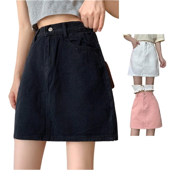 Skirt for Women Casual Solid Color Midi High Waist Flowy A Line Skirt Ideal for Daily Wear Spring Summer Fall with Sneakers