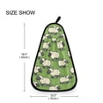 thumbnail image 6 of Cartoon Sheep Hand Towel Quick Drying Home Storage Kitchen Towel Hooks Dish Cloths, 6 of 6