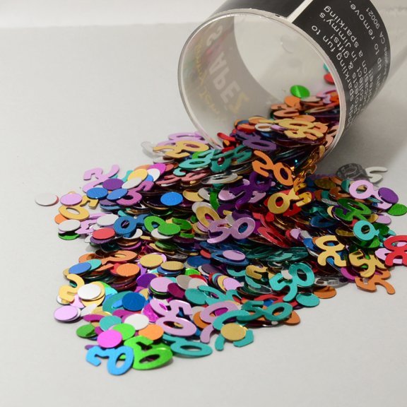 Confetti Mix - 50s & Circles MultiColors - Pouch (1/2 oz) - CCP9004