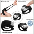 thumbnail image 3 of LED Bike Lights Set Waterproof Silicone Clip On Bicycle Front Rear Safety Light for Night Riding 24 pack, 3 of 5