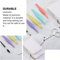 thumbnail image 3 of BESTYASH 1Set Compact Assorted Color Eyebrow Scissors and Tweezers Set Durable Non Slip Grip, 3 of 7