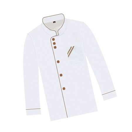 

Apron Long Sleeve Chef Jacket Catering Shirt Restaurant Uniform Mens Jacket Chef Coat Catering Jackets Work