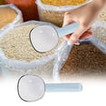 thumbnail image 4 of XWSHYW Cucharas Cuchara Medidora de Arroz, Cocina Doméstica, Pala de Arroz Multifuncional de Plástico, Cuchara de Sellado y Sujeción, Cuchara de Dopamina 2 En 1, Cuchara de Arroz, 4 of 7