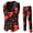 Black, variant on Penkiiy Blazer Set for Men Men's Fashion Valentine's Day Suit Vest + Suit Pants Two-piece Suit Black Blazer