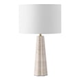 thumbnail image 2 of Safavieh Couture Naveen 25" Electroplating Table Lamp, Travertine, 2 of 11