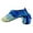 Sky Blue, variant on Gyujnb Shark Print Water Shoes Hook and Loop Strap Soft Sole Closed Toe Casual Shoes (Toddler, Little Boys),6-7 Years