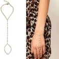 thumbnail image 1 of Hand Chain Bracelet Women Bracelet Pearls Hand Chain Women Pearls Hand Chain, 1 of 1