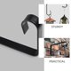 thumbnail image 3 of BESTYASH 2Ud De Pared En Hierro Negro Para Macetas Colgantes Y Accesorios De Jardín, 3 of 8