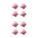 thumbnail image 4 of Cateissary 4x Tiradores De Puerta De Armario De Fácil Reemplazo Para Una Actualización Simple, Pomos De Armario De Cerámica Únicos, Rosa rosa 2Conjunto, 4 of 6