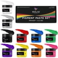 thumbnail image 1 of Set de pasta pigmentaria Rolio de 10 colores, 284 g, para resina epoxi, 1 of 4