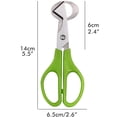 thumbnail image 2 of Oubit Kitchen Egg Scissors Tools,2PCS Stainless Steel Quail Egg Opener Kitchen Gadget Built for Professionals, 2 of 8