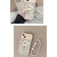 thumbnail image 5 of Flip Large Mirror White Bouquet Case, Translucent Design, Cartoon, with Mirror, Anti-wear and Anti-Drop, for iPhone 15 14 13 12 11 Pro Max Mini XS XR 7 8 6 Phone Case (P1,iPhone 15), 5 of 7