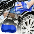 3 Pack Car Wash Mitt, Microfiber Sponge Cleaning Mitten for Window